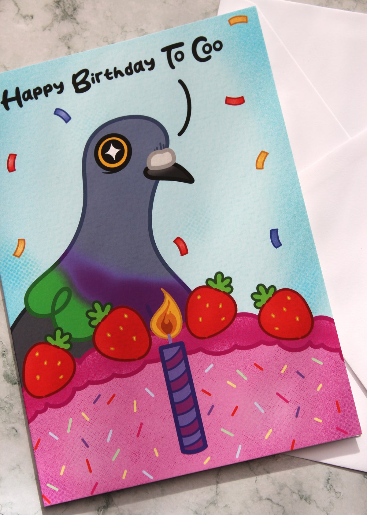 Happy Birthday To Coo Greetings Card
