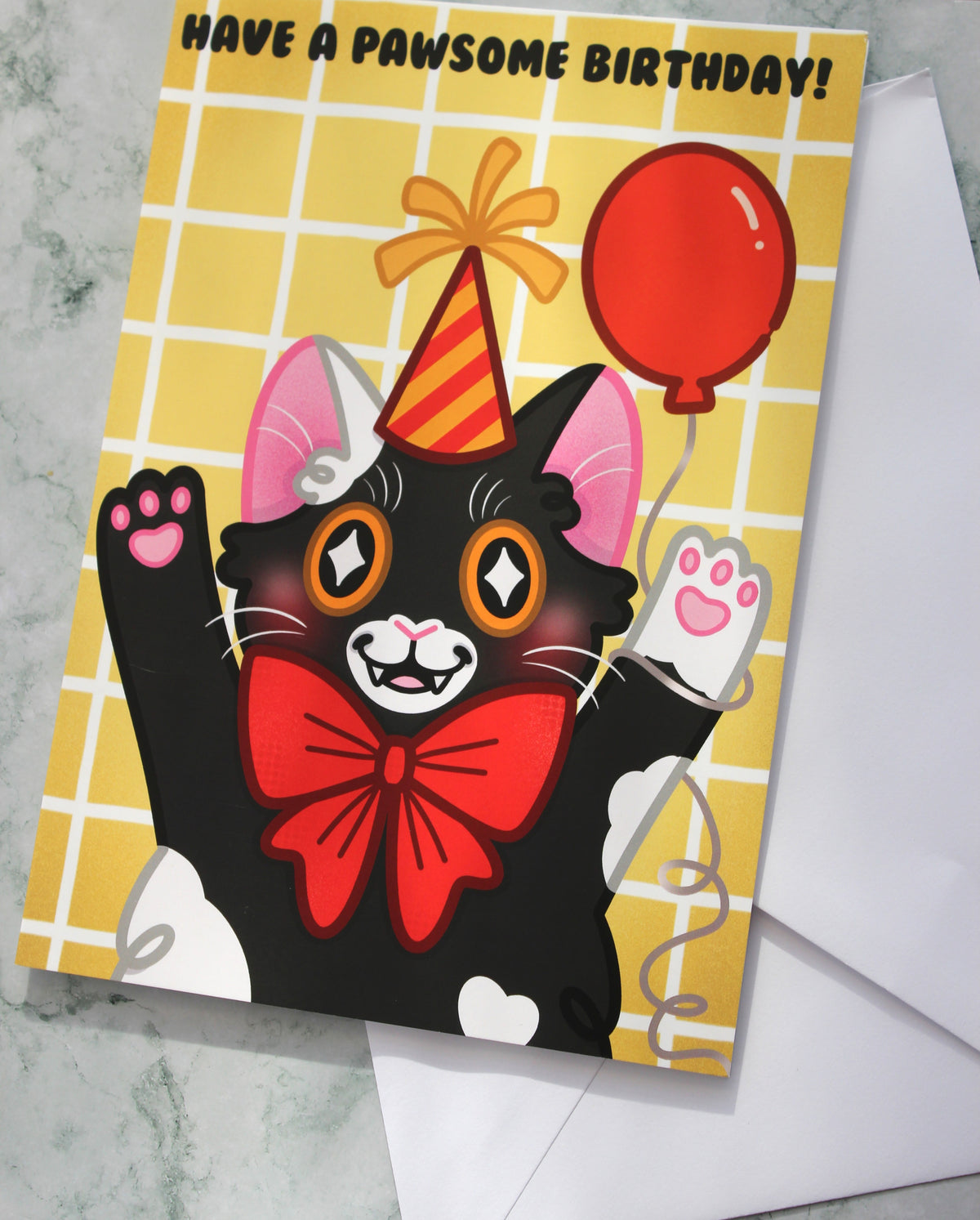 Have A Pawsome Birthday! Greetings Card